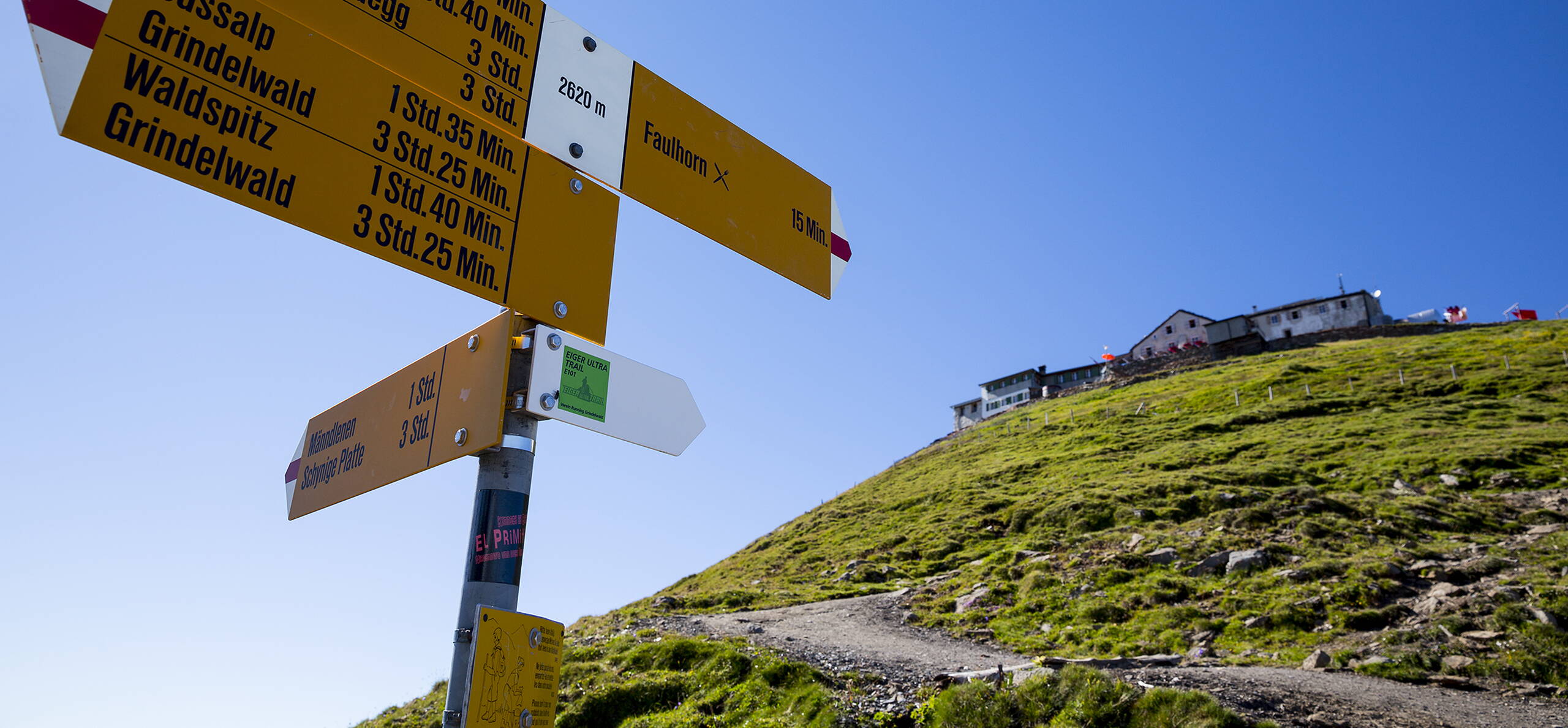 Wanderungen aufs Berghotel Faulhorn zwischen 2 und 5 Stunden